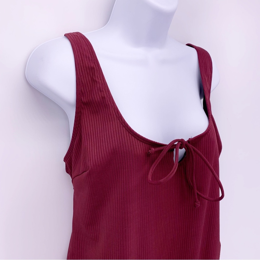 Wolf & Whistle Maroon Bathing Suit Size 40DDD - Picture 5 of 9